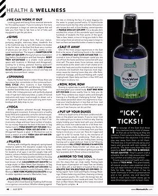 Montauk Life Article: "Ick", Ticks