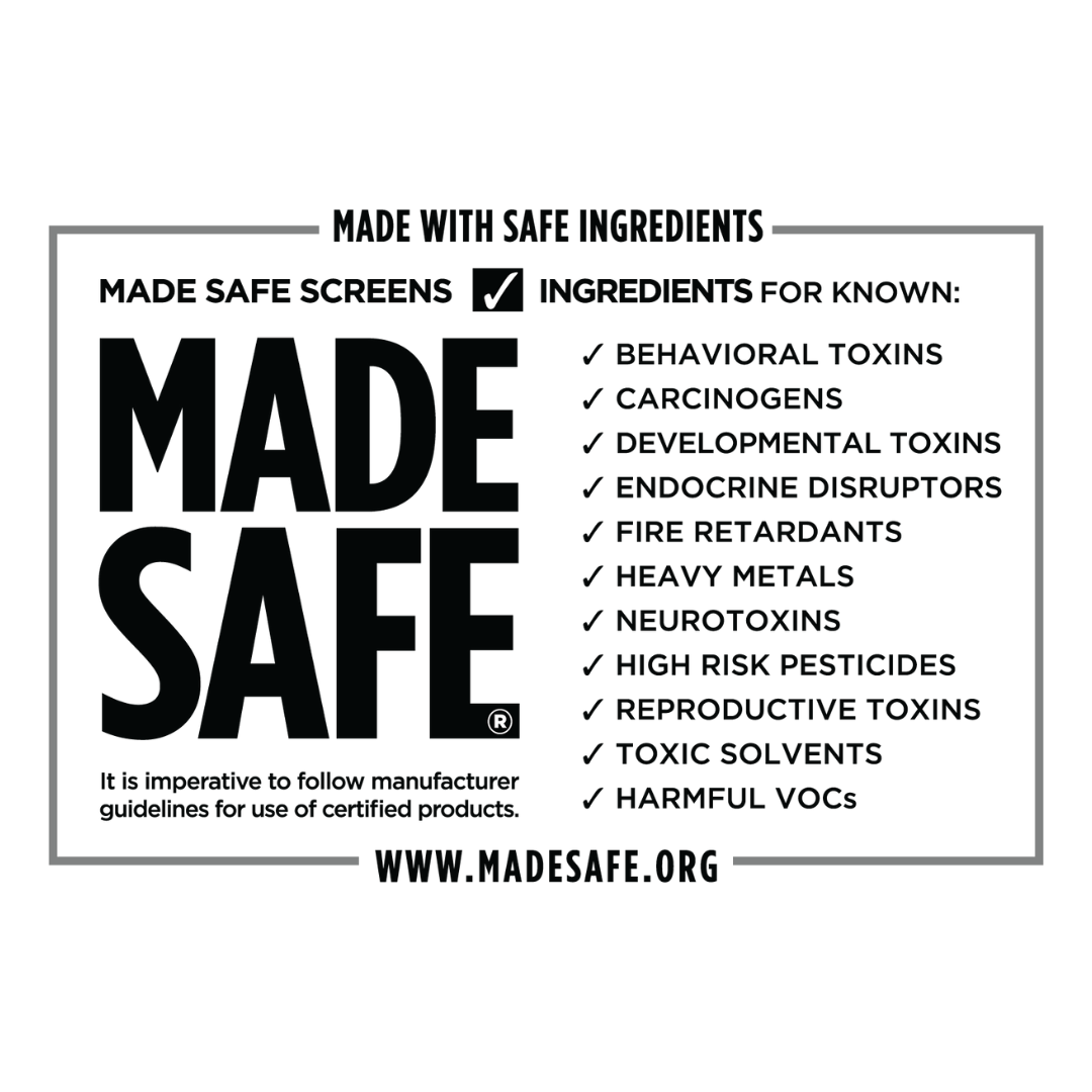 What does certified MADE SAFE® mean?