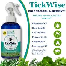 16oz Double, Mosquito & Tick Repellent Spray, All-Natural Ingredients, Lemon Vanilla Scent   (2 - 16oz)
