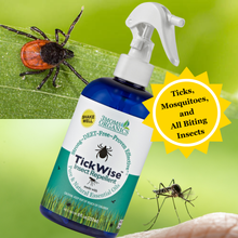 Mosquito & Tick Repellent Spray, All-Natural Ingredients, Lemon Vanilla Scent (4oz)