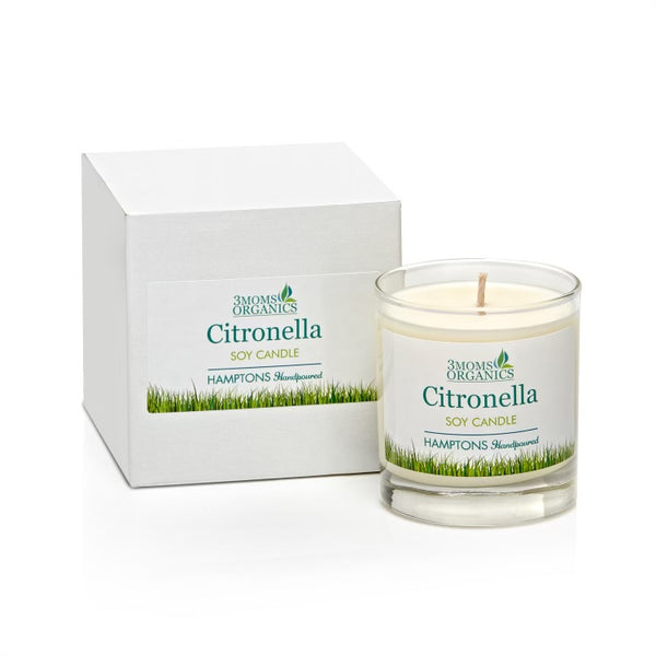 Outdoor Citronella Candle, Lemon & Vanilla Scented